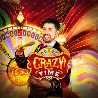 Thumbnail of the live casino game Crazy Time by Evolution